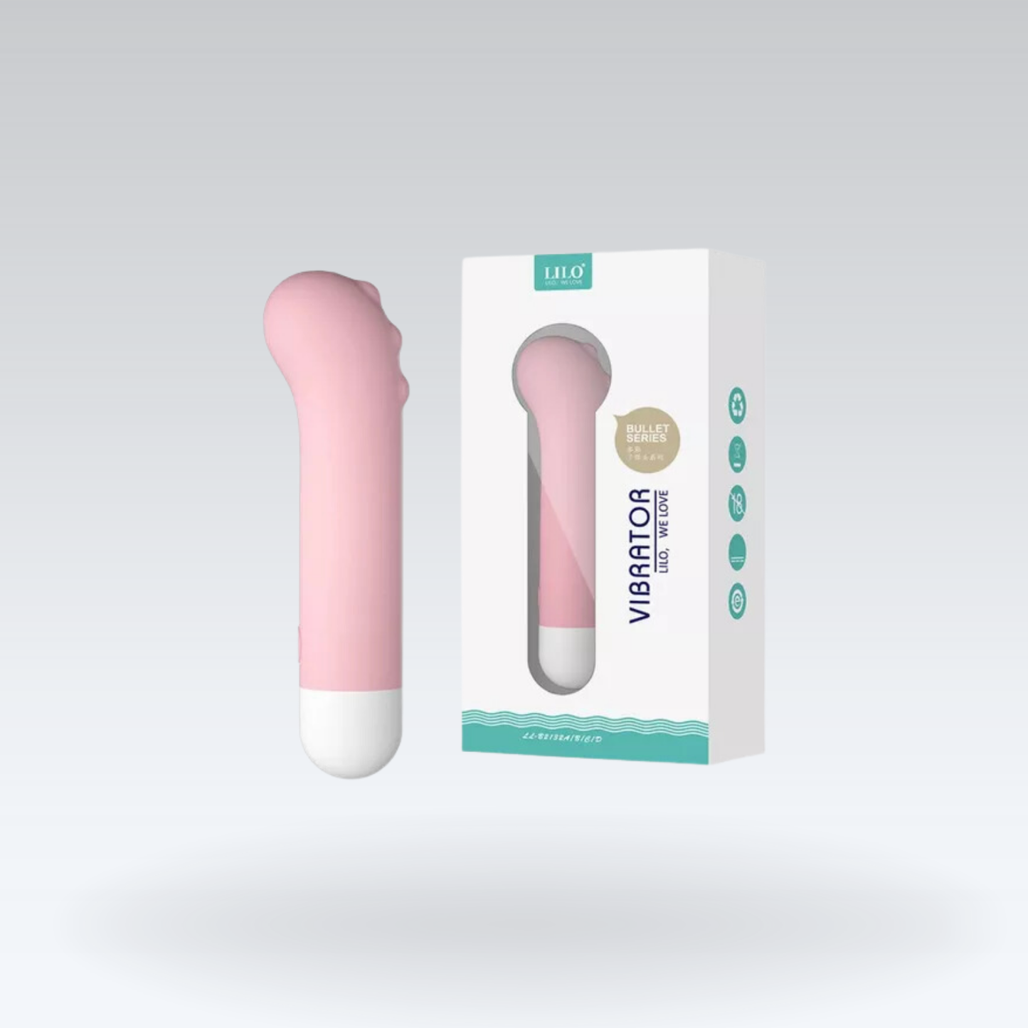 Mini Vibrador Lilo con Textura Estimulante
