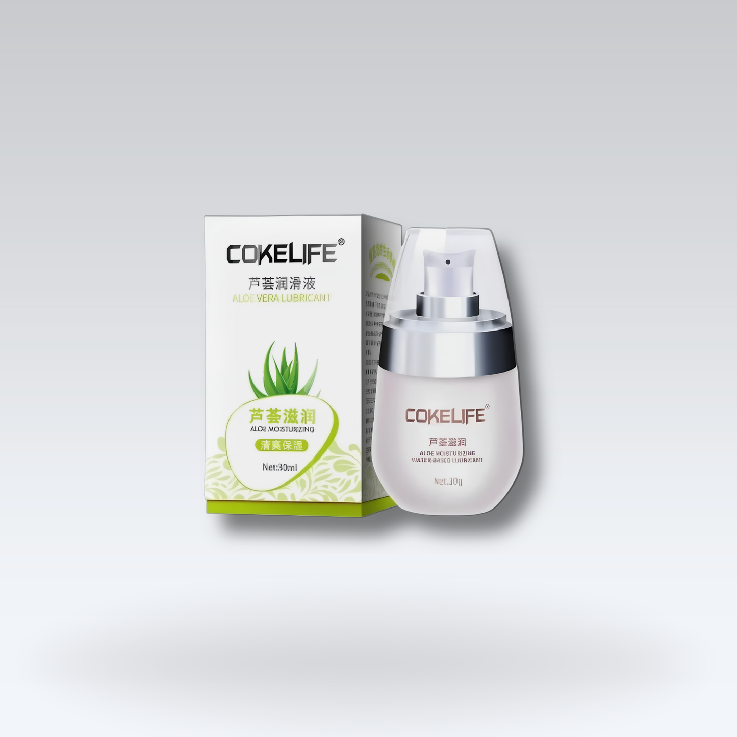 Lubricante Íntimo de Aloe Vera Cokelife 30ml