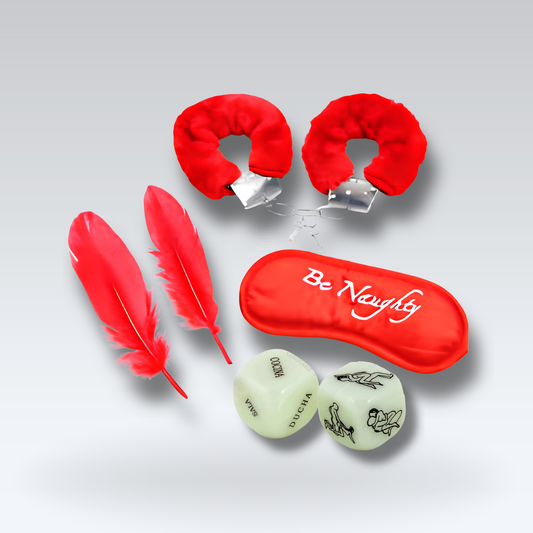 Set de Dados, Esposas de Peluche y Antifaz