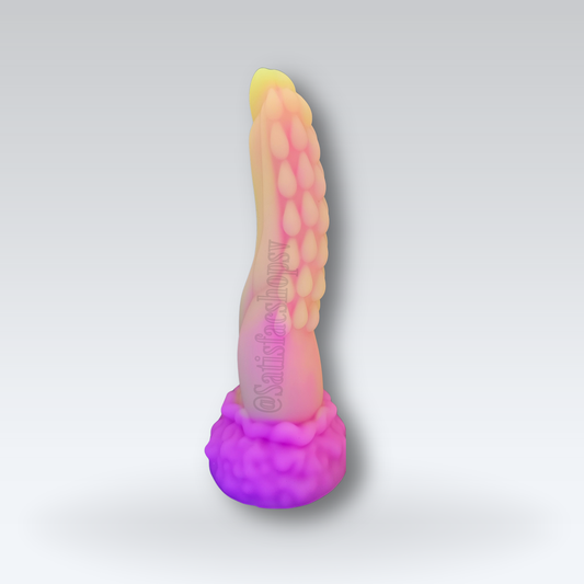 Monster Dildo Tentaculo Neón