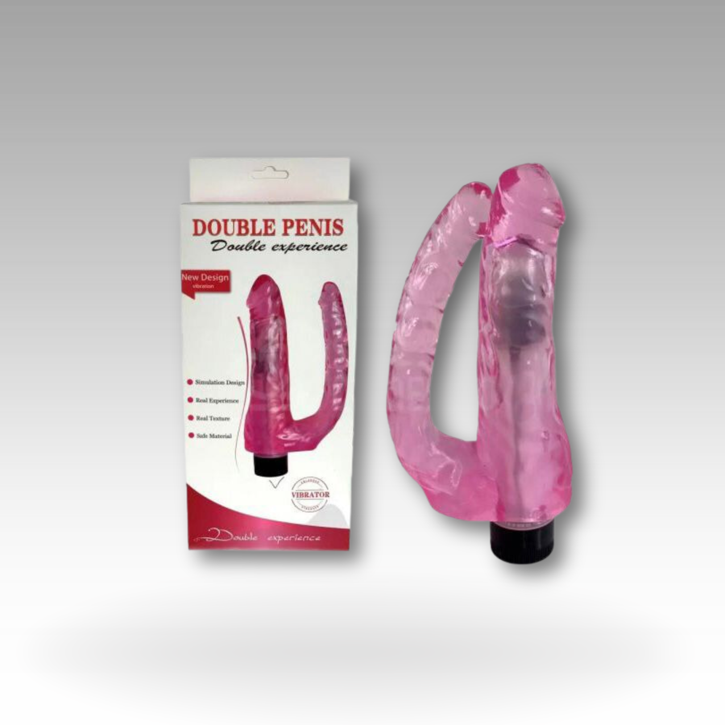 Consolador Vibrador de Doble Penetración