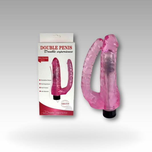 Consolador Vibrador de Doble Penetración